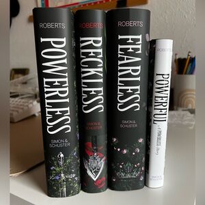 Powerless Hardcover Trilogy by Lauren Roberts w/ Bonus Novella